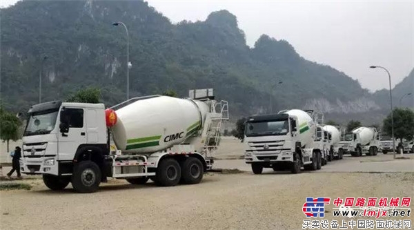 凌宇刮起海外風，20臺攪拌車“涌向”東南亞