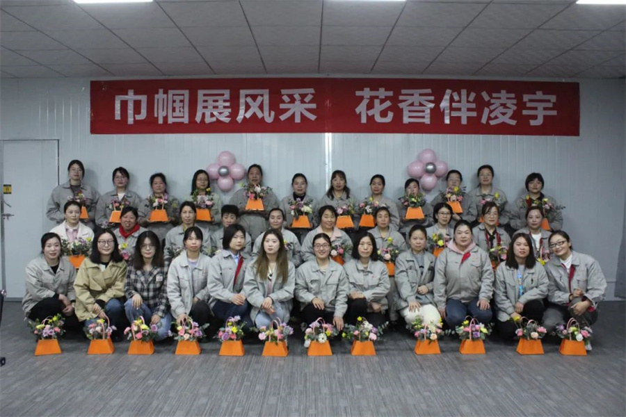 玫瑰亦鏗鏘，凌宇女工有力量！