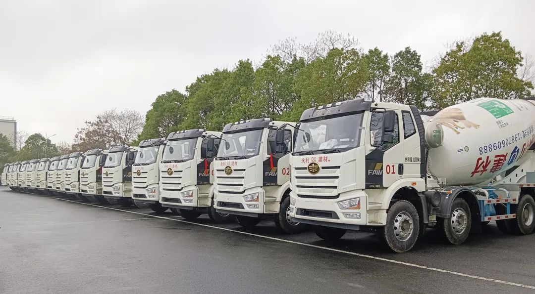 聯(lián)合交付共贏未來(lái)！全新解放&凌宇J6L攪拌車首亮相！